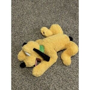 Disney Parks Pluto Dog Stuffed Animal Toy Plush 14"